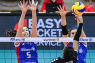 Erhält Molly McCage ihren Nimbus als stärkste Mittelblockerin der Liga auch gegen Suhl aufrecht? (Foto: Tom Bloch | www.tombloch.de)